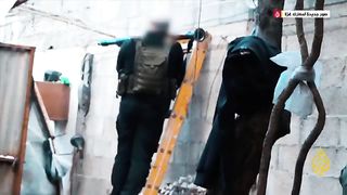 New scene of palastin boy /destroy of Israel machines
