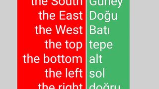Learn Turkish, sides