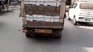 Jugaad on little truck.....