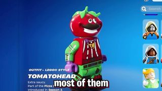 My LEGO Fortnite LOCKER TOUR! (All 1256 Skins)