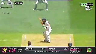 Back to back boundary for Muhammad Rizwan