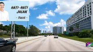 Tulus - Hati-hati di jalan - Lirik-F
