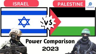 Israel vs Palestine - Military Power Comparison 2023