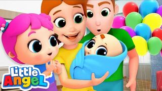 Meet Our Baby Brother! New Baby Song _ Nursery Rhymes by Little Angel.