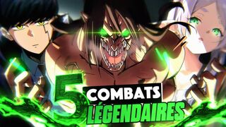 5 COMBATS D'ANIMES QUI ONT CHOQUÉS LE MONDE ! #9