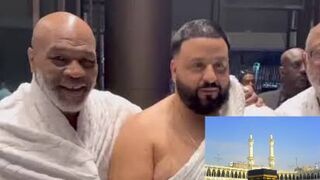 Mike Tyson & Dj Khaled visiting Mecca to perform Umrah