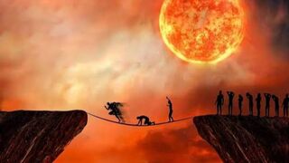 A glimpse of the end of the world (how to survive?)