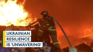 Ukrainian resilience 'unwavering' amid Russian targeting of civilian infrastructure