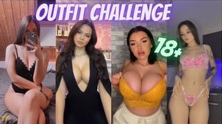 tiktok outfit change  tiktok outfit challenge  outfit sexiest costume changing!