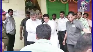 Indian people march against minister of Bjp
