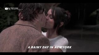 A RAINY DAY IN NEWYORK / KISS SCENE in the Rain (Timothée Chalamet & Selena Gomez)