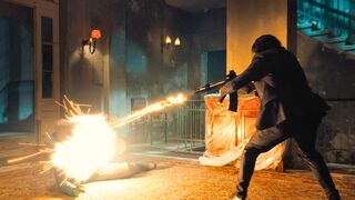 John Wick Chapter 4 - Overhead Gun Fight - Dragons Breath Rounds