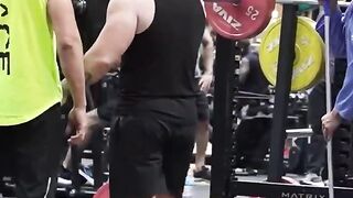INSANE Powerlifter ANATOLY Pretends to be CLEANER in GYM #anatoly #gym #fitness
