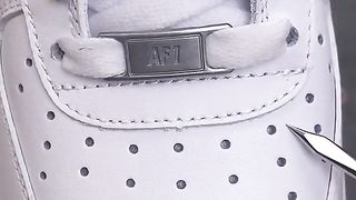 Real Vs Fake White Air Force 1 #sneakerhead #sneakers #viral.