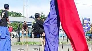 long legs fell from above