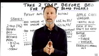 Take 2 TABLESPOONS before Bed for Perfect Blood Sugars