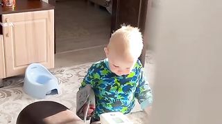 Когда пришел из садика