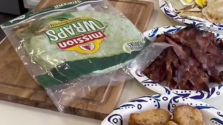 Meal prep breakfast burritos with me