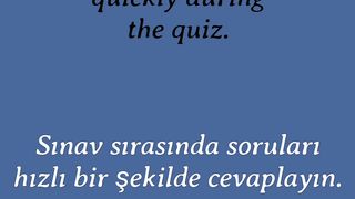 Learn English to Turkish Adverb 11