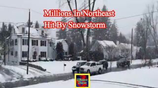 Millions in Northeast hit by snowstorm