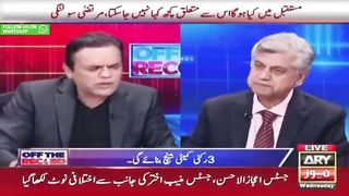 Kashif abbasi art news hard question to murtaza Solangi information minister