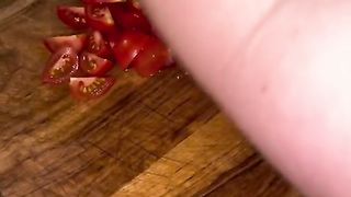 Make Non - traditional bruschetta with me