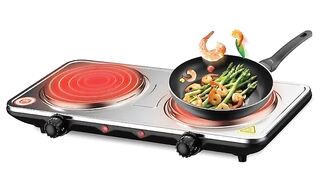 Double Head Electric Ceramic Stove