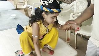 #shorts Shyama aan baso Vrindavan me - Yashomati Maiya Ke Nandlala - Krishna Vlog Lovers