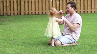 Short video, lovely father