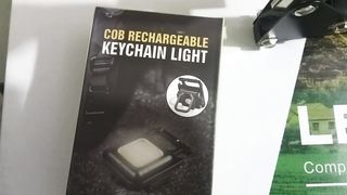Multipurpose rechargeable light cob rechargeable keychain light