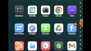 iPhone launcher in Android