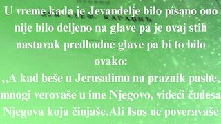 Jevandjelje po Jovanu 72