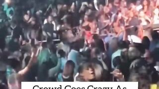 Chris Brown Slid Through Usher’s Concert So SMOOTH ???? #shorts.