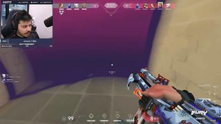 best Jett knife ace in valorant