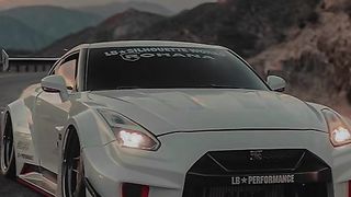 Nissan GTR R35 Flame