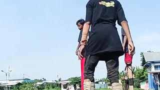 The master of long legs starts to hit the road WOW!!!!
