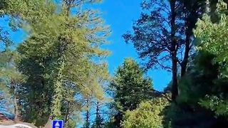 Abbottabad Road Snowfall View Beautiful