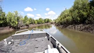 Catching MUD CRABS with HOMEMADE POTS