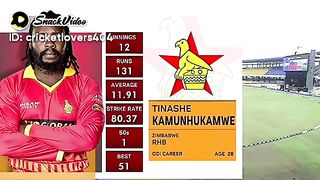 Zimbabwe vs srilanka match highlights