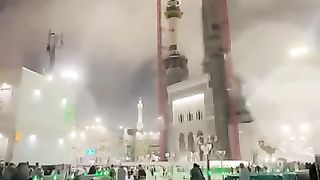 During the rain