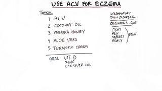 Use ACV (Apple Cider Vinegar) for Eczema