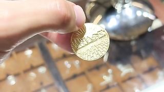 Solid Gold 2-Tone Last Supper Pendants
