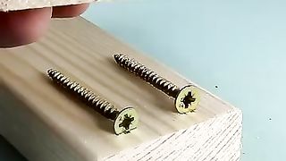 How to ll The screws