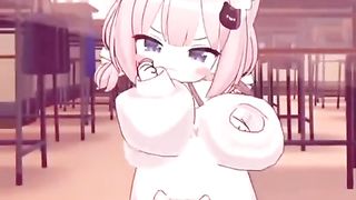 Best anime girl dancing so its cute