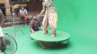 #shorts Trinavart Rakshas aise uda le gaya shooting - Yashomati Maiya Ke Nandlala Official