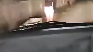 Taking lift