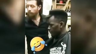 Funny Clips Hair Cutting.