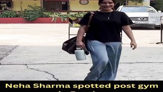 Neha Sharma spotted post gym in Bandra #nehasharma #short #shorts #trending #viral #bollywood #viralshorts