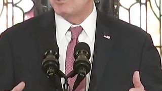 Jeo Biden speech interrupted