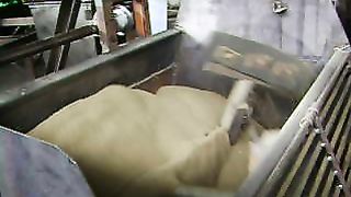 forced mortar mixer with skip loader